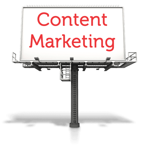 Content Marketing billboard