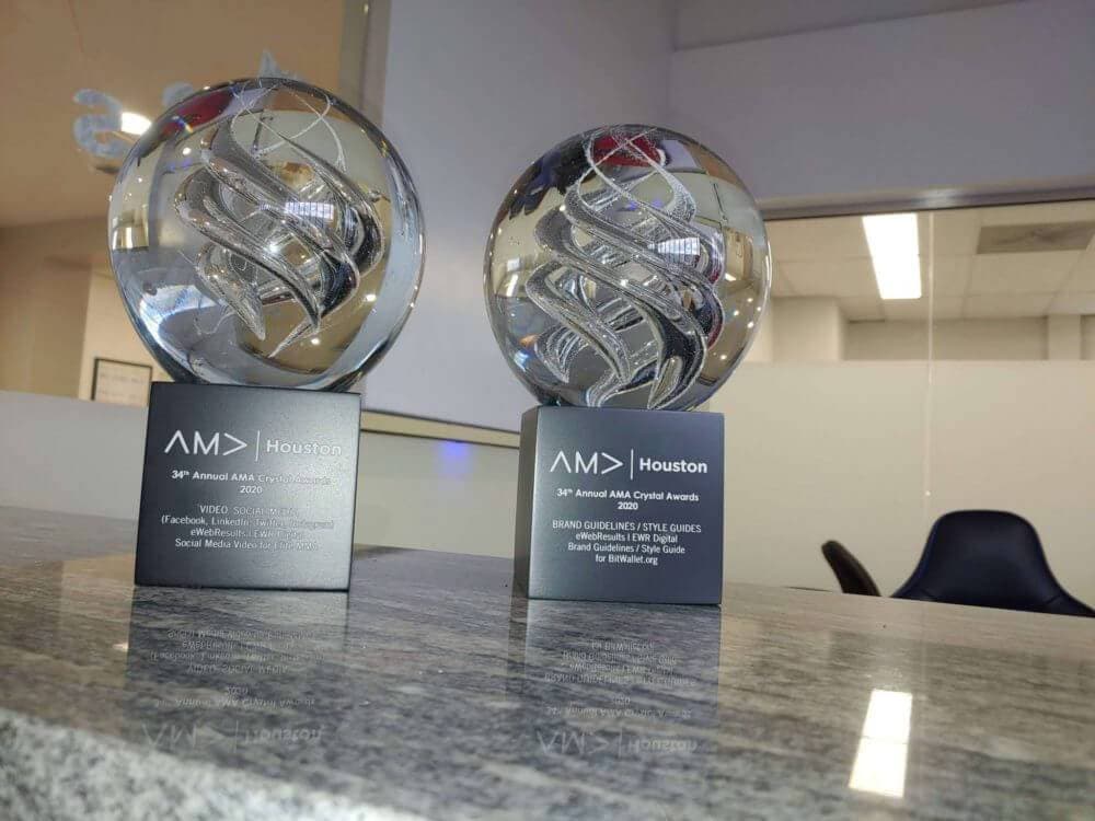 EWR Digital Wins AMA Crystal Award