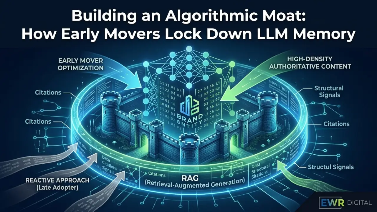 Building an Algorithmic Moat: How Early Movers Lock Down LLM Memory