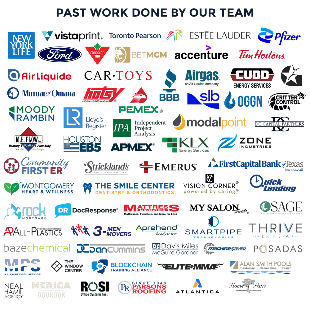 Top brands our team has partnered with for SEO, PPC advertising, and custom web design services.