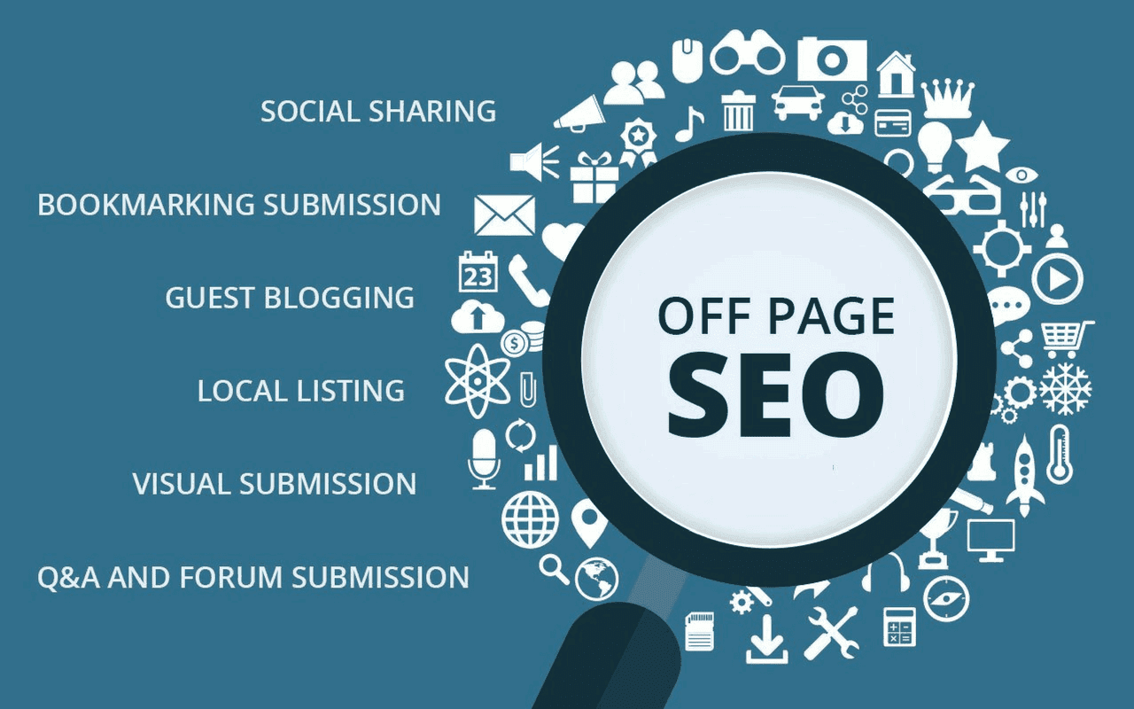 On Page SEO Magnifiying Glass - EWR Digital