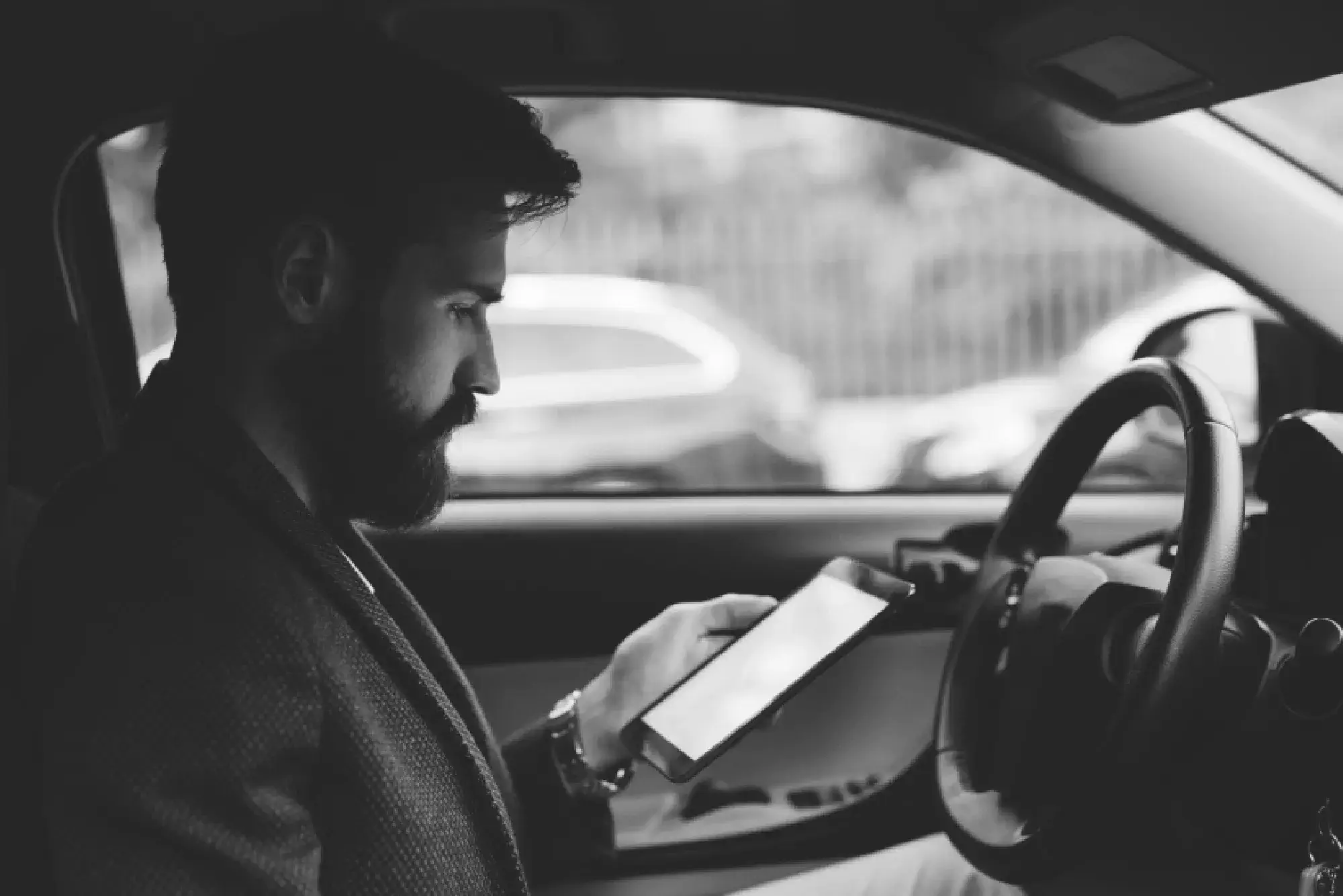 National SEO - driver in car
