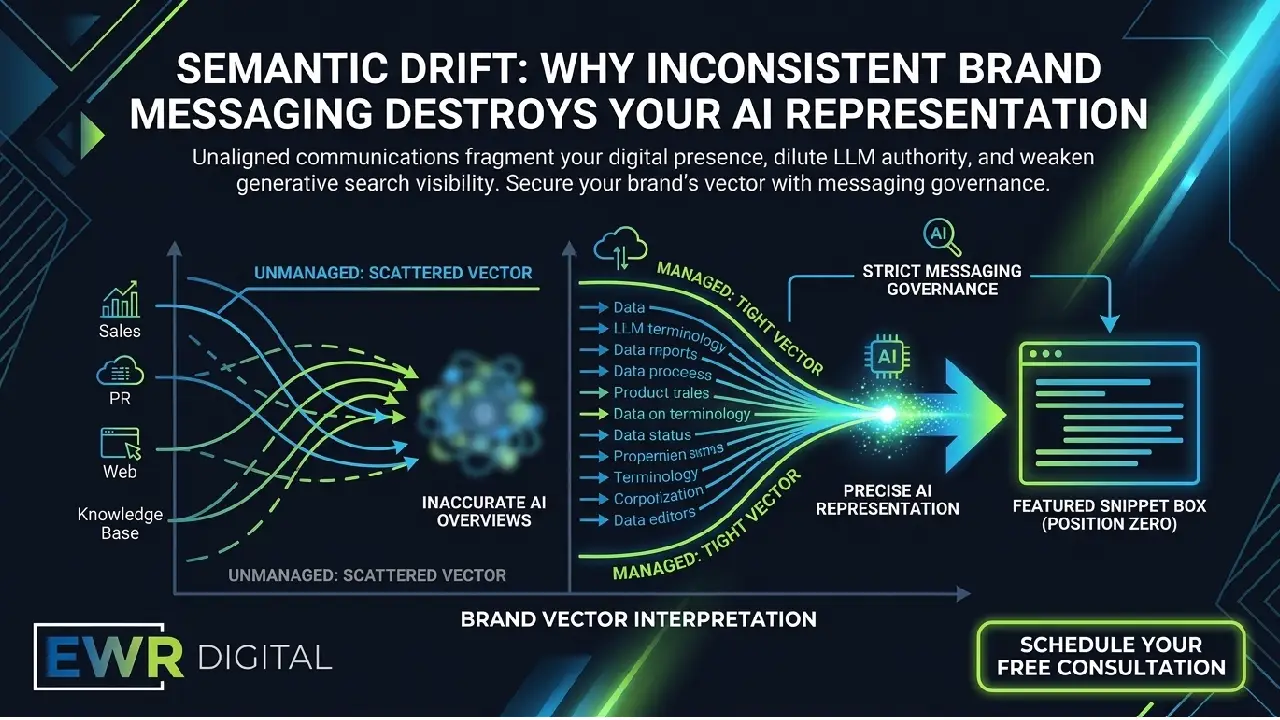 Semantic Drift: Why Inconsistent Brand Messaging Destroys Your AI Representation
