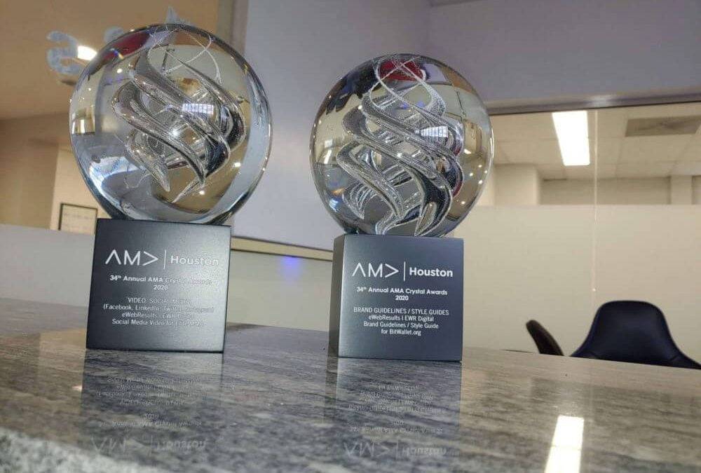 EWR Digital Wins AMA Crystal Award