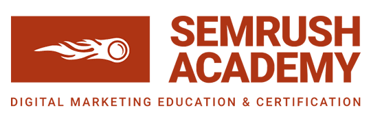 SEMrush Academy - Digital Marketing Education & Certification Logo - EWR Digital