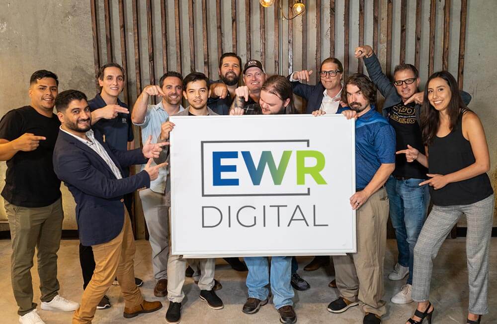 The EWR Digital strategy team