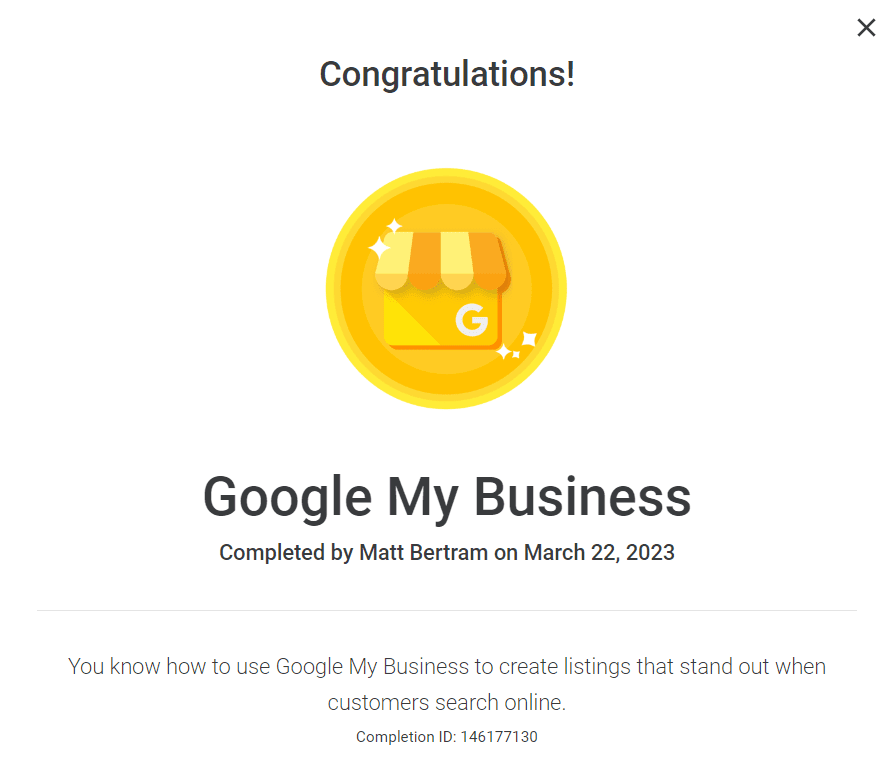Google My Business Training 2023