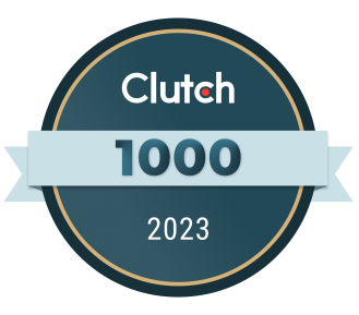 Clutch Top 1000 Award 2023